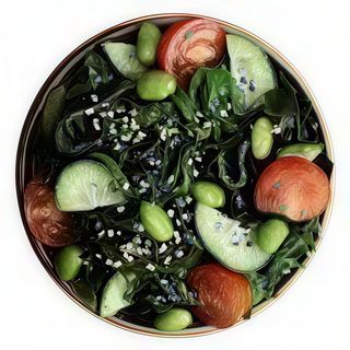 Sałatka z glonów wakame