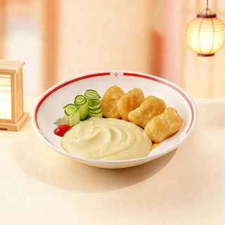 Куриные наггетсы с пюре