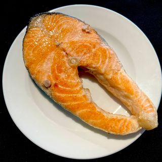 Сьомга котлет с гарнитура (300г)