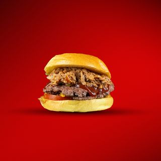 Hamburguesa Capitán América