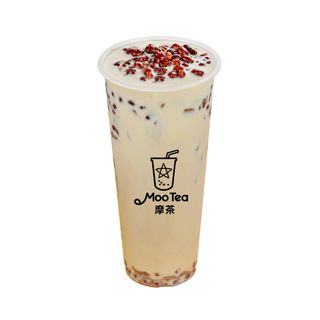 Red Bean Milk Tea