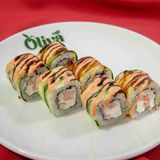 Roll shrimps cucumber