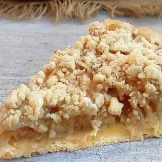 Tarta Crumble De Manzana Y Caramelo  (Porción)