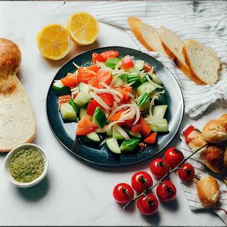 Свежий салат