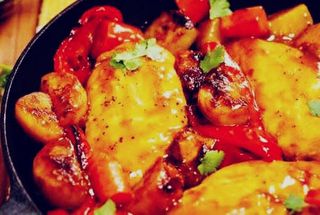 Pollo ai peperoni - alette di pollo - min. 500 g