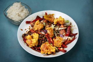 Pohovani račići sa povrćem u sosu po želji