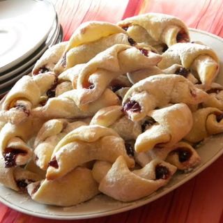 Lekváros kifli | cornulețe cu gem