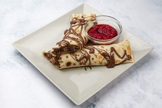 Palačinka sa Nutellom, Plazmom i malinom