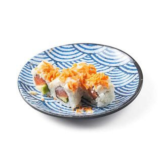 96 - Salmón, aguacate y chocolate sabor naranja