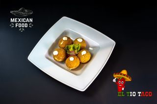 Bolitas queso Philadelphia y jalapeños