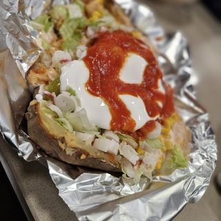 Patata asada Marinera