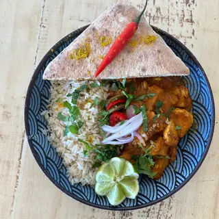 POLLO AL CURRY TANDOORI