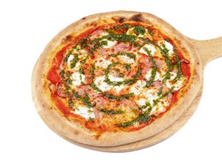 Пица С шунка и босилеково песто (450г)