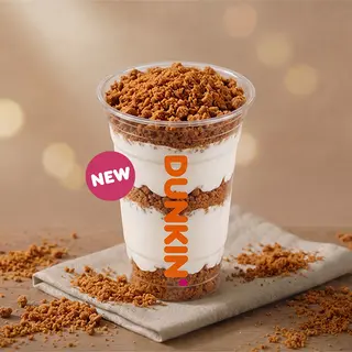 DUNKIN' საუზმე გრანულითა და Biscoff-ის ორცხობილით