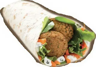 Falafel wrap