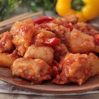 158 Maiale in salsa agrodolce