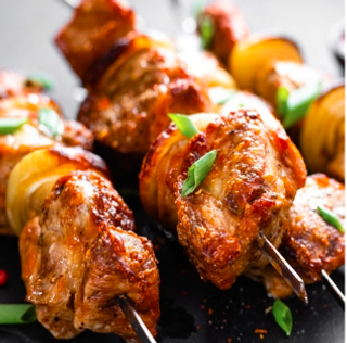 Beef Brochette Muchomo