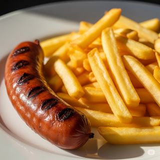 Frankfurt Y Patatas Fritas