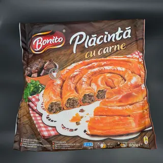 Pastel "placinta" Relleno De Vacuno 800g