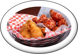 Frango Meio a Meio (2 sabores)/Half and Half (2 flavors)