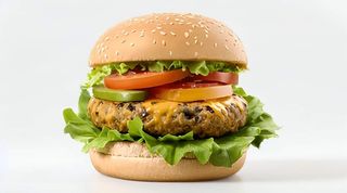 Hamburger vegetale completo