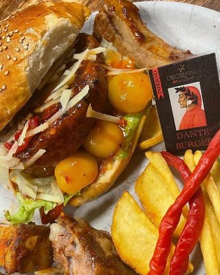 Hamburger inferno 250 g fassona piccante