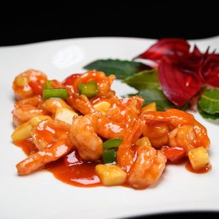 234. Gamberi in salsa agrodolce