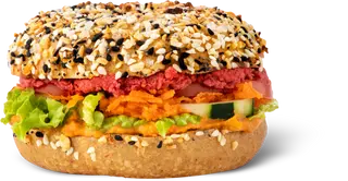 Vegan bagel
