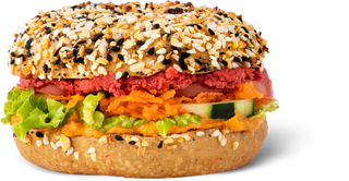 Vegan bagel