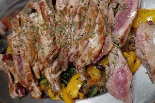 Tagliata e verdure 300 g