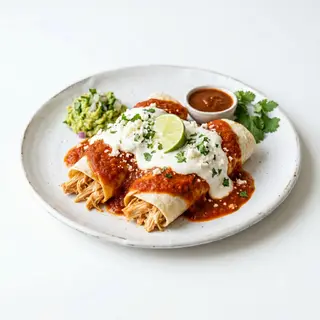 Enchiladas Rojas (Picante)