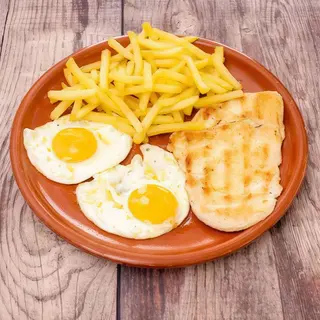Plato Combinado De Lomo O Pechuga