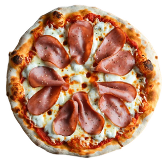 Пица с хамбургски салам (180г)