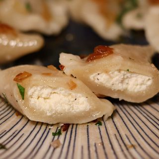 Pierogi con requesón