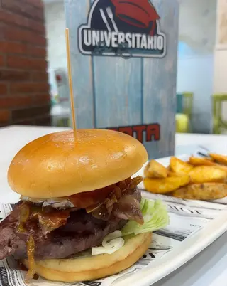Menú Hamburguesa Black Angus