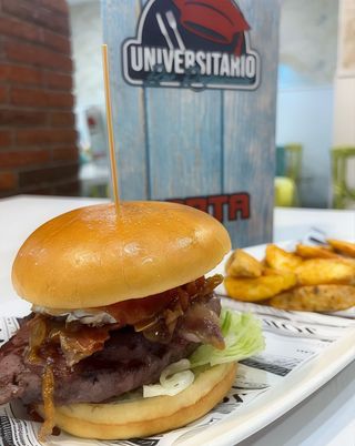 Menú Hamburguesa Black Angus