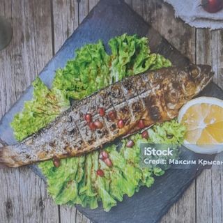 Filete de lubina frita