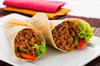 Turkish Wrap De Carne (Durum Kebab) Menu
