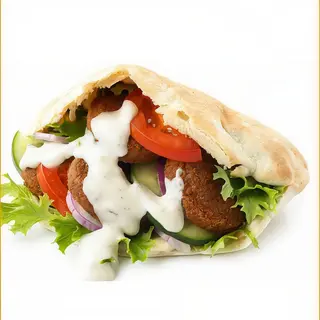 Doner kebab Falafel con Queso