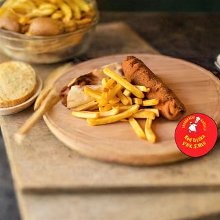 Karađorđeva pileća - obrok