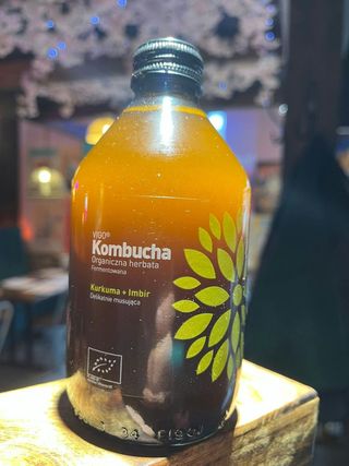 Kombucha ⁠brzoskwinia + trawa cytrynowa 330ml