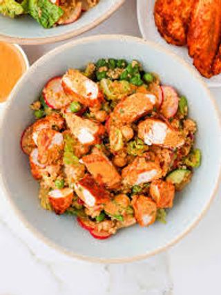 Chicken tikka salad