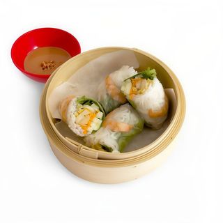 Rollos - Pollo Langostinos - GỏI CuốN Tôm Gà