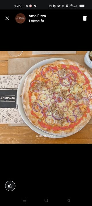 Pizza Clásica Cipolle E Tonno (33 Cm.)