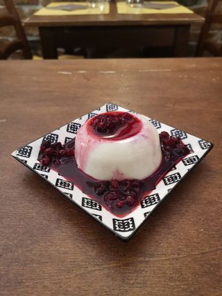 Panna cotta monoprozione