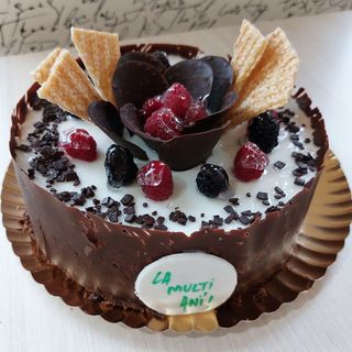 Tort triochocolat