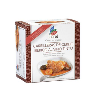 Carrillera de Cerdo Ibérico al Vino Tinto