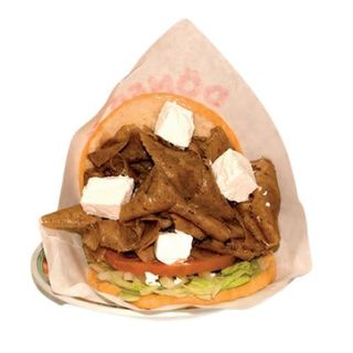 Doner Kebab De Carne Con Queso