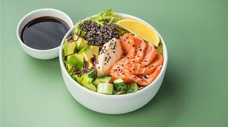 Поке з лососем