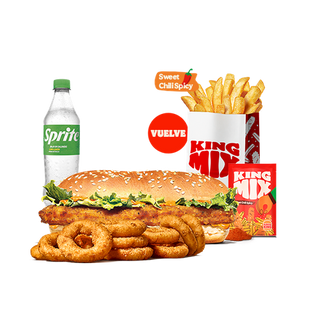 Menú Long Spicy + Complemento + King MiX Sweet Chilli